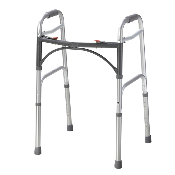 Drive Medical Deluxe Two Button Folding Walker 10200-1